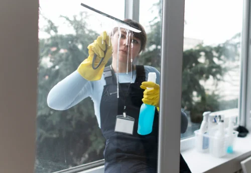 Nettoyage de vitres intérieures et extérieures à Luglon